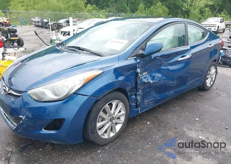 2015 Hyundai Elantra Se из США, поврежденный, VIN KMHDH4AE4FU241052